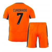 Inter Milan Juan Cuadrado #7 Replica Third Minikit 2023-24 Short Sleeve (+ pants)